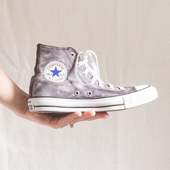 Converse Shoes - Limited edition tie dye effect Converse hi tops 7